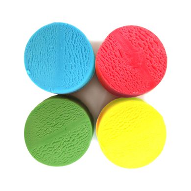 Незасыхающая масса для лепки серии "Эко" - КЛАССИК (4 цвета, в пластиковых баночках) 24911S фото