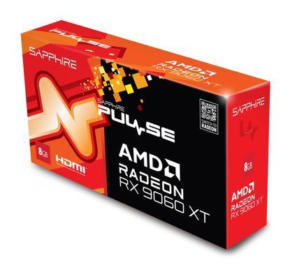 SAPPHIRE Відеокарта Radeon RX 9060 XT 8GB GDDR6 PULSE GAMING OC 11350-04-20G фото