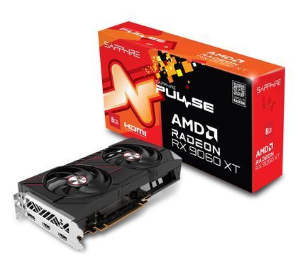 SAPPHIRE Відеокарта Radeon RX 9060 XT 8GB GDDR6 PULSE GAMING OC 11350-04-20G фото