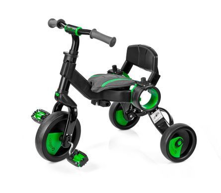 Galileo Трехколесный велосипед Strollcycle Black Зеленый GB-1002-G фото