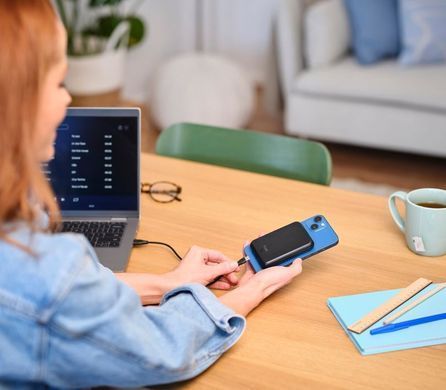 Trust Акумулятор портативний літій-іонний Magnetic WL 5000 mAh Black 24877_TRUST фото
