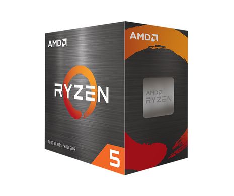 AMD Центральний процесор Ryzen 5 5500 6C/12T 3.6/4.2GHz Boost 16Mb AM4 65W Wraith Stealth cooler Box 100-100000457BOX фото