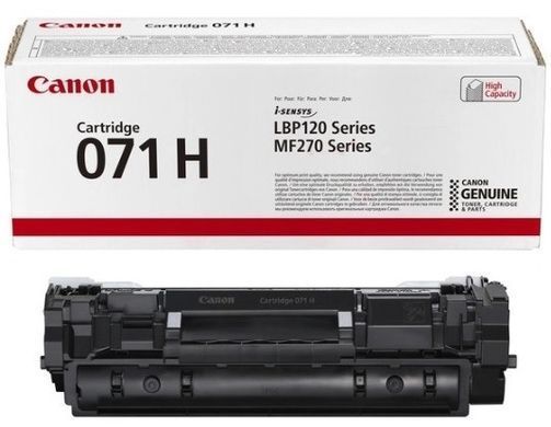 Canon Картридж 071H MF272/MF275/LBP122 Black (2500 стр.) 5646C002 фото