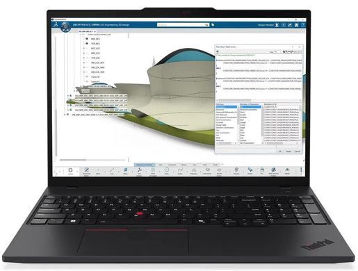 Lenovo Ноутбук Lenovo ThinkPad P16s-G4 16" WUXGA IPS AG, AMD R7-350, 32GB, F1TB, UMA, Win11P, чорний 21QR003QRA фото