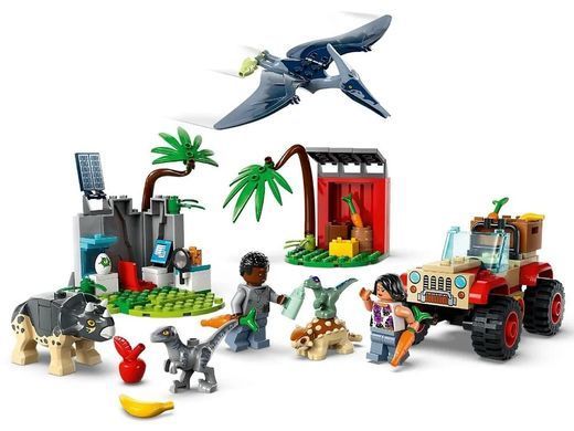LEGO Конструктор Jurassic World BABY DINOSAUR RESCUE CENTER 76963 фото