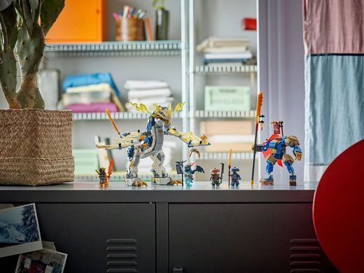 LEGO Конструктор LEGO Ninjago Розбійник: Робот-вершник на драконі 71843 фото