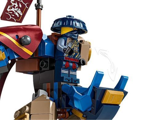LEGO Конструктор LEGO Ninjago Розбійник: Робот-вершник на драконі 71843 фото