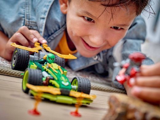 LEGO Конструктор LEGO Ninjago Автомобіль для перегонів Лойда з інерційним двигуном 71828 фото