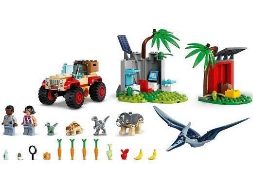 LEGO Конструктор Jurassic World BABY DINOSAUR RESCUE CENTER 76963 фото