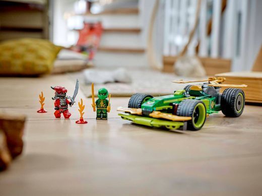 LEGO Конструктор LEGO Ninjago Автомобіль для перегонів Лойда з інерційним двигуном 71828 фото