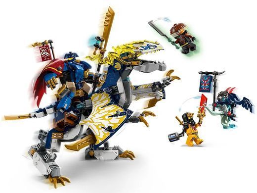 LEGO Конструктор LEGO Ninjago Розбійник: Робот-вершник на драконі 71843 фото