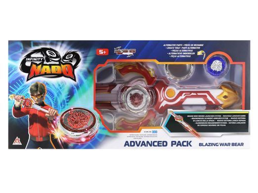 Infinity Nado Волчок VI серия Advanced Pack Blazing War Bear Пылающий Боевой медведь EU654132 фото