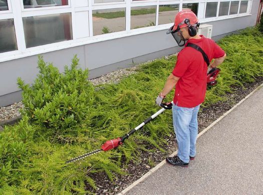 Einhell Кущоріз телескопічний акумуляторний GE-HH 18/45 Li T - Solo, 18В, 450мм, штанга 0.88-1.82м, 4.28кг, без АКБ і ЗП 3410866 фото