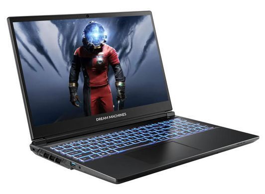 Dream Machines Ноутбук RG5060-15 15.6FHD IPS, Intel i9-14900HX, 32GB, F2TB, NVD5060-8, DOS, чорний RG5060-15UA25 фото