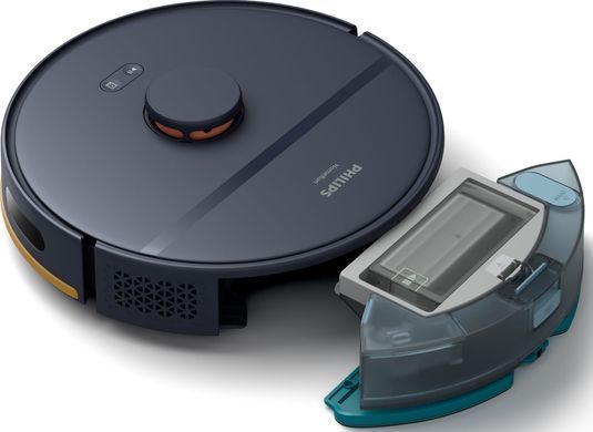 Philips Робот-пылесос Series 2000, h=40.3см, влажная уборка, конт пыль -0.25л, автон. раб. до 130мин, НЕРА 11 XU2000/10 фото
