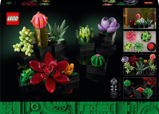 LEGO Конструктор LEGO Botanicals Сукуленти 10309- фото