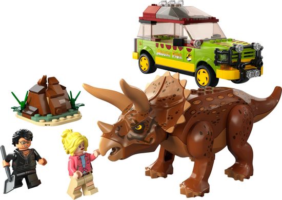 LEGO Конструктор Jurassic Park Дослідження трицератопсів 76959 фото