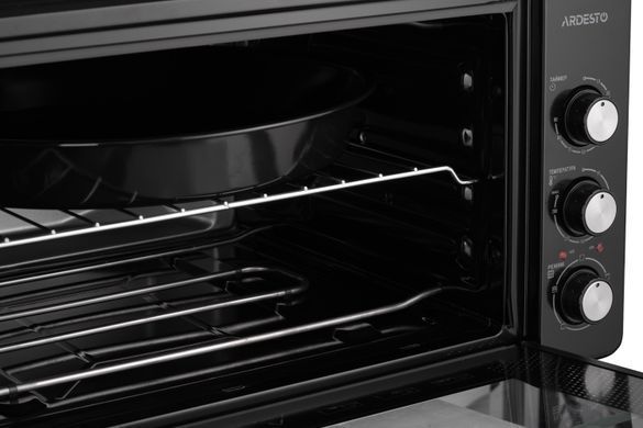 Електрична міні-піч Ardesto MEO-S50GB - 1600Вт/50 л./гриль/рожен/таймер/чорний MEO-S50GB фото