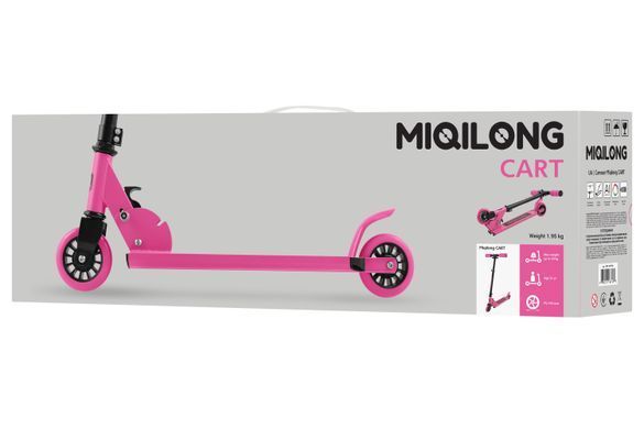 Miqilong Самокат Cart Розовый CART-100-PINK фото