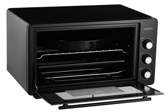 Електрична міні-піч Ardesto MEO-S50GB - 1600Вт/50 л./гриль/рожен/таймер/чорний MEO-S50GB фото