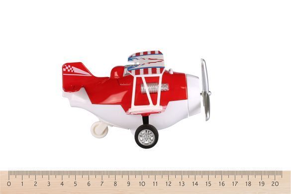 Самолет металический инерционный Same Toy Aircraft красный SY8013AUt-3 фото