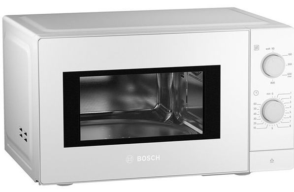 Bosch Микроволновая печь, 20л, мех. управл., 800Вт, белый FFL020MW0 фото