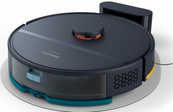 Philips Робот-пылесос Series 2000, h=40.3см, влажная уборка, конт пыль -0.25л, автон. раб. до 130мин, НЕРА 11 XU2000/10 фото