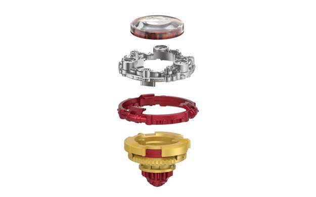 Infinity Nado Дзига VII серии Standard &laquo;Огненное колесо взрыва&raquo; (Fiery Blast Wheel) EU664113 фото