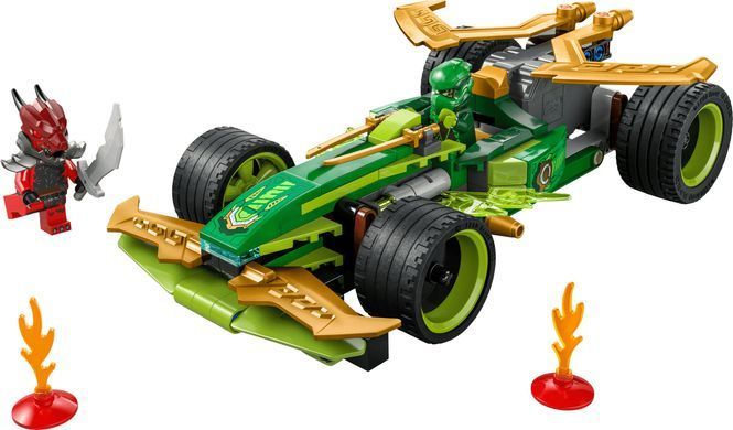 LEGO Конструктор LEGO Ninjago Автомобіль для перегонів Лойда з інерційним двигуном 71828 фото