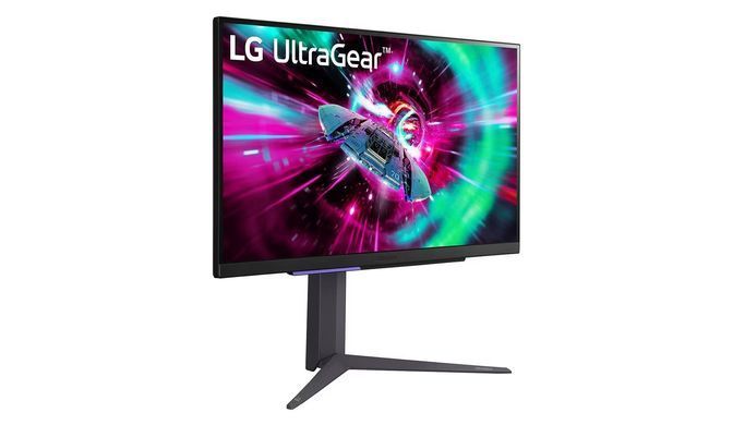 LG Монитор 27" 27GR93U-B 2xHDMI, DP, USB, Audio, IPS, 3840x2160, 144Hz, 1ms, DCI-P3 95%, G-SYNC, FreeSync, Pivot, HDR400 27GR93U-B фото