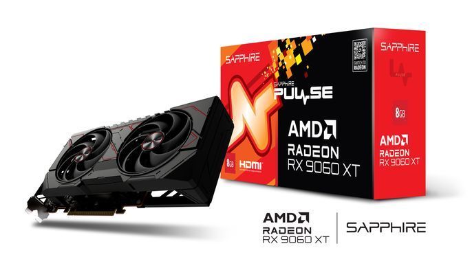SAPPHIRE Відеокарта Radeon RX 9060 XT 8GB GDDR6 PULSE GAMING OC 11350-04-20G фото