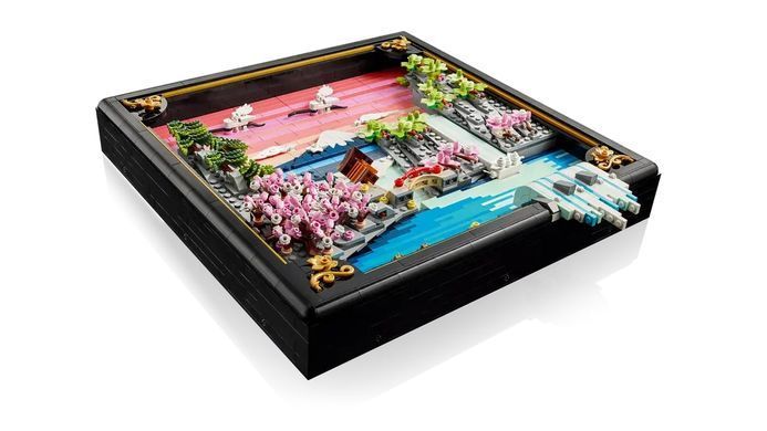 LEGO Конструктор LEGO ART Японський пейзаж із цвітом сакури 31218 фото