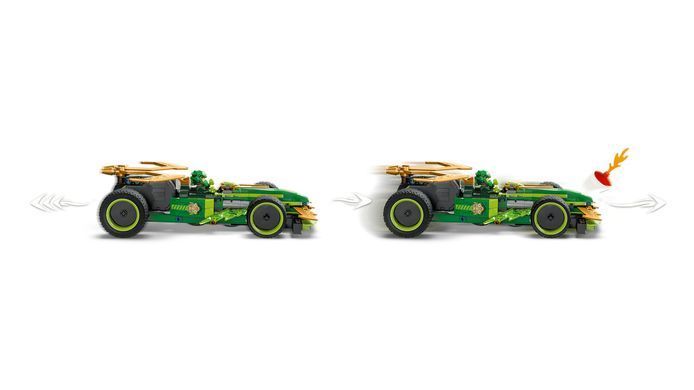 LEGO Конструктор LEGO Ninjago Автомобіль для перегонів Лойда з інерційним двигуном 71828 фото