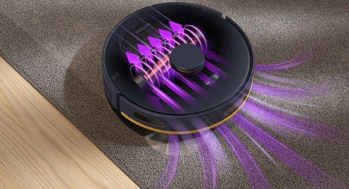 Philips Робот-пылесос Series 2000, h=40.3см, влажная уборка, конт пыль -0.25л, автон. раб. до 130мин, НЕРА 11 XU2000/10 фото
