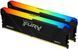 Kingston Память ПК Kingston DDR4 16GB KIT (8GBx2) 3600 FURY Beast RGB 2 - магазин Coolbaba Toys