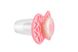 Пустушка Nuvita 7085 Air55 Cool симетрична 6m+ "бант" світиться у темряві рожевого кольору 2 - магазин Coolbaba Toys