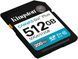 Kingston Карта памяти Kingston SD 512GB C10 UHS-I U3 V30 R200/W160MB/s 2 - магазин Coolbaba Toys
