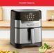 Moulinex Мультипіч EasyFry&Grill Digital, 1550Вт, чаша-4.2л, сенс. керув., пластик, сірий 6 - магазин Coolbaba Toys