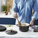 Tefal Каструля Tefal Air, з кришкою, 3.1л, алюміній, чорний 10 - магазин Coolbaba Toys