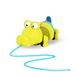 Іграшка-каталка на мотузочку - КРОКОДИЛ КЛАЦ-КЛАУС 1 - магазин Coolbaba Toys