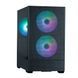 Zalman Корпус P30 AIR без БП, 1xUSB3.0, 1xUSBType-C, 3x140мм ARGB, VGA 392мм, LCS ready, TG Side Panel, mATX, чёрный 5 - магазин Coolbaba Toys