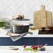 Tefal Каструля Tefal Air, з кришкою, 3.1л, алюміній, чорний 5 - магазин Coolbaba Toys