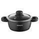 ARDESTO Cookware set Gemini Anzio, 6 pcs, aluminum, black 5 - магазин Coolbaba Toys