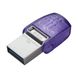Накопичувач Kingston 64GB USB 3.2 Type-A + Type-C DT microDuo 3C R200MB/s 4 - магазин Coolbaba Toys