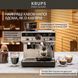 Krups Кавоварка ріжкова Precision+, 3.5л, вдубована кавомолка, ручний капучинатор, 15 бар, чорний-сірий 10 - магазин Coolbaba Toys