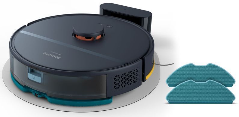 Philips Робот-пылесос Series 2000, h=40.3см, влажная уборка, конт пыль -0.25л, автон. раб. до 130мин, НЕРА 11 XU2000/10 фото