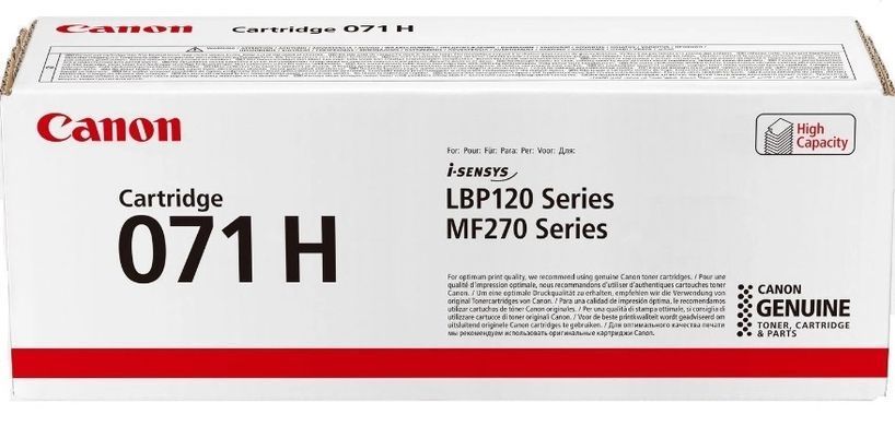 Canon Картридж 071H MF272/MF275/LBP122 Black (2500 стр.) 5646C002 фото