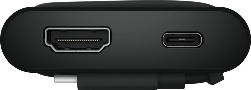 Dell Адаптер Dell Pro 4-in-1 USB-C Travel Hub-DA225 470-BFBN фото