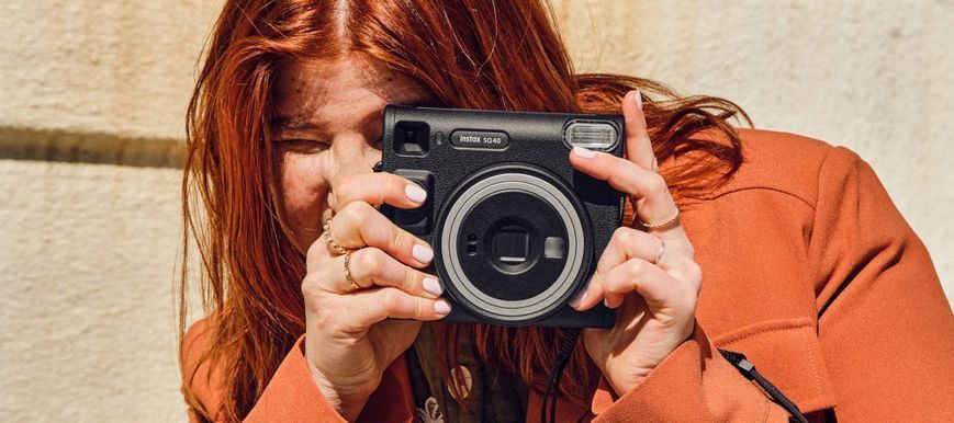 Fujifilm Фотокамера миттєвого друку INSTAX SQ 40 16802802 фото
