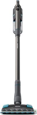 Philips Пылесос беспроводный Aqua Plus, влажная уборка, конт пыль -0.6л, автон. раб. до 80мин, вес-1.7кг, НЕРА, турборежим, синий XC8057/01 фото